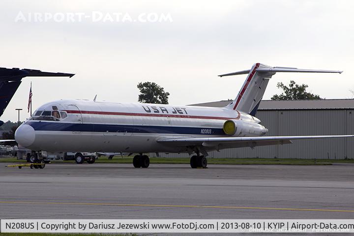 N208US, 1968 Douglas DC-9-32F C/N 47220, McDonnell Douglas DC-9-32F - USA Jet Airlines  C/N 47220, N208US