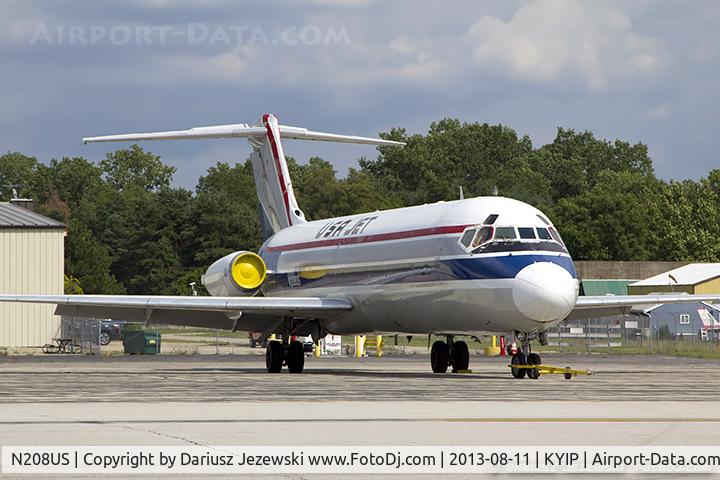 N208US, 1968 Douglas DC-9-32F C/N 47220, McDonnell Douglas DC-9-32F - USA Jet Airlines  C/N 47220, N208US