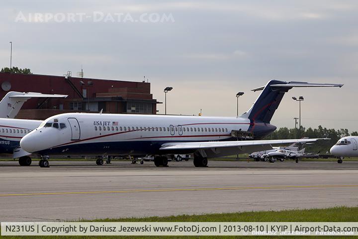 N231US, 1979 Douglas DC-9-31 C/N 48114, McDonnell Douglas DC-9-32 - USA Jet Airlines  C/N 48114, N231US