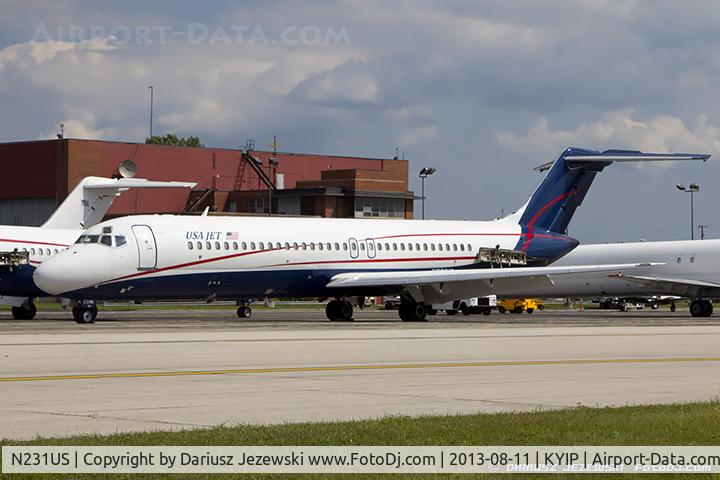N231US, 1979 Douglas DC-9-31 C/N 48114, McDonnell Douglas DC-9-32 - USA Jet Airlines  C/N 48114, N231US