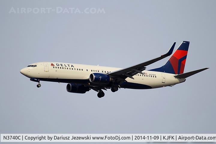 N3740C, 2000 Boeing 737-832 C/N 30800, Boeing 737-832 - Delta Air Lines  C/N 30800, N3740C