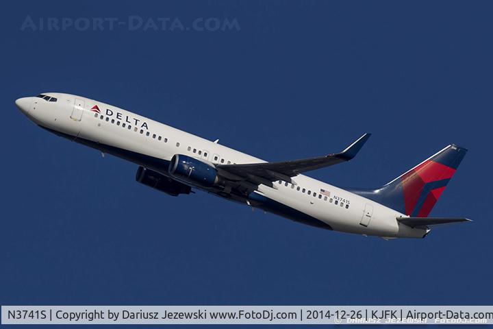 N3741S, 2001 Boeing 737-832 C/N 30487, Boeing 737-832 - Delta Air Lines  C/N 30487, N3741S
