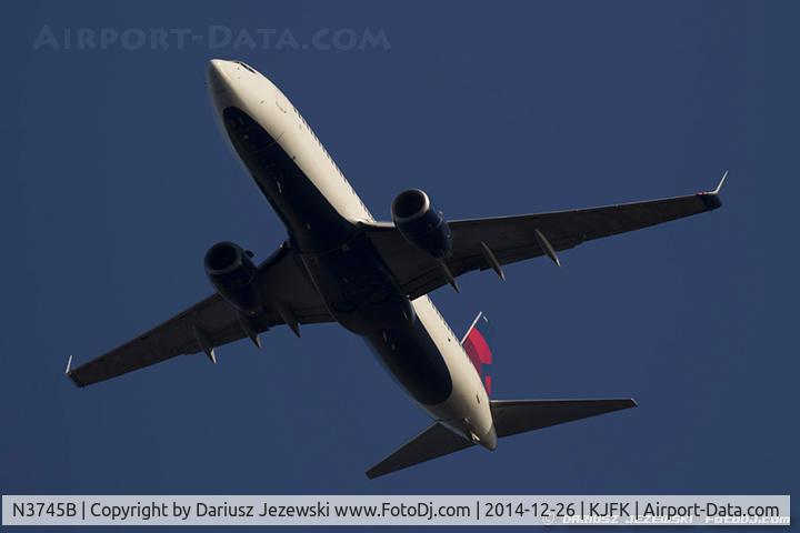 N3745B, 2001 Boeing 737-832 C/N 32373, Boeing 737-832 - Delta Air Lines  C/N 32373, N3745B