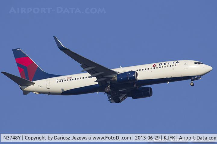 N3748Y, 2001 Boeing 737-832 C/N 30489, Boeing 737-832 - Delta Air Lines  C/N 30489, N3748Y