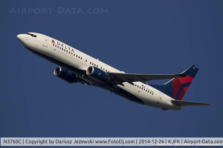 N3760C, 2001 Boeing 737-832 C/N 30816, Boeing 737-832 - Delta Air Lines  C/N 30816, N3760C