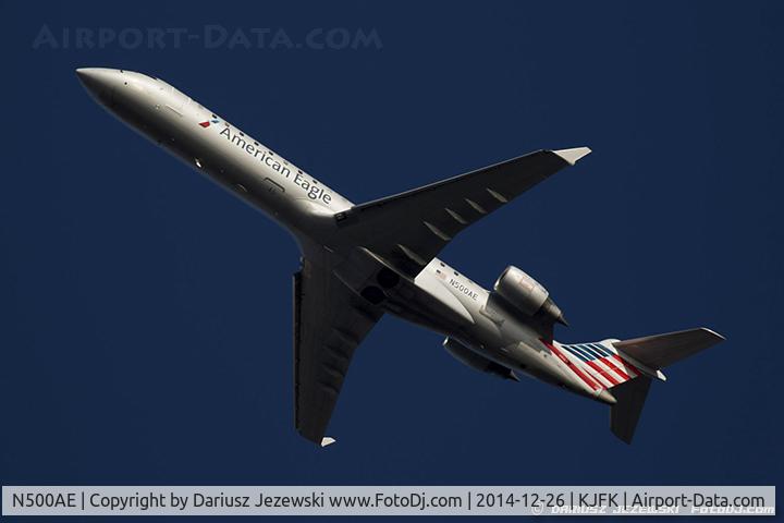 N500AE, 2001 Bombardier CRJ-701 (CL-600-2C10) Regional Jet C/N 10025, Bombardier CRJ-701ER (CL-600-2C10) - American Eagle (PSA Airlines)   C/N 10025, N500AE