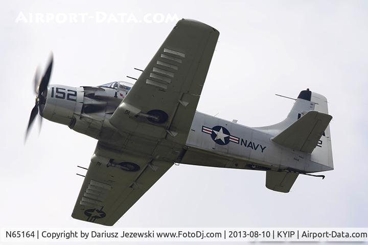 N65164, 1955 Douglas EA-1E Skyraider AD-5W C/N 55-471DH, Douglas EA-1E Skyraider  C/N 55-471DH, N65164