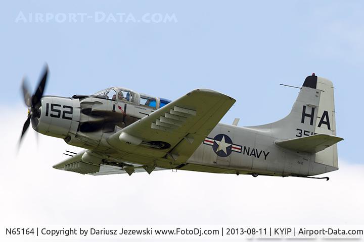 N65164, 1955 Douglas EA-1E Skyraider AD-5W C/N 55-471DH, Douglas EA-1E Skyraider  C/N 55-471DH, N65164