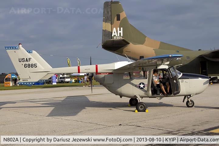 N802A, 1968 Cessna O-2A (M337B) Super Skymaster Super Skymaster C/N 337M-0174, Cessna M337B (O-2A Super Skymaster)  C/N 337M0174 - Robert Shafer, N802A