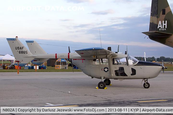 N802A, 1968 Cessna O-2A (M337B) Super Skymaster Super Skymaster C/N 337M-0174, Cessna M337B (O-2A Super Skymaster)  C/N 337M0174 - Robert Shafer, N802A