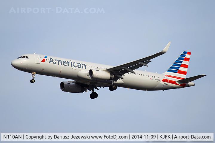 N110AN, 2014 Airbus A321-231 C/N 5975, Airbus A321-231 - American Airlines  C/N 5975, N110AN