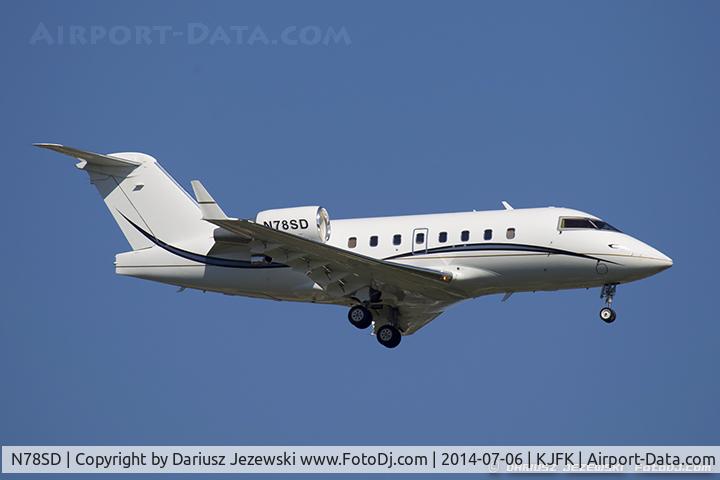 N78SD, 2007 Bombardier Challenger 605 (CL-600-2B16) C/N 5728, Bombardier CL-600-2B16 Challenger 604  C/N 5469, N78SD