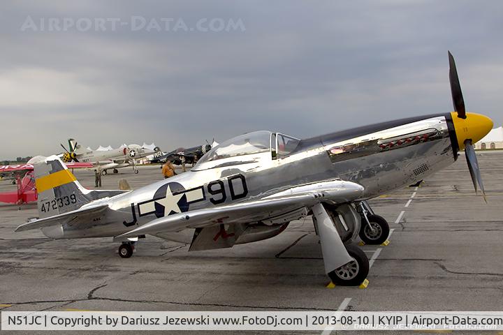 N51JC, 1944 North American P-51D Mustang C/N 122-40513, North American P-51D Mustang 