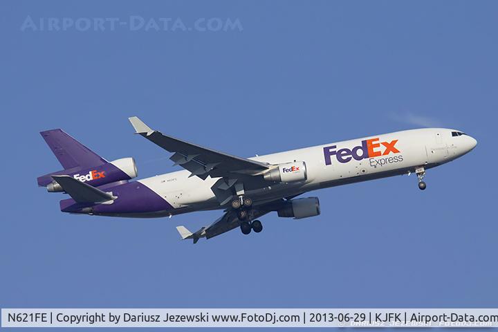 N621FE, 1999 McDonnell Douglas MD-11F C/N 48792, McDonnell Douglas MD-11F - FedEx - Federal Express  C/N 48792, N621FE
