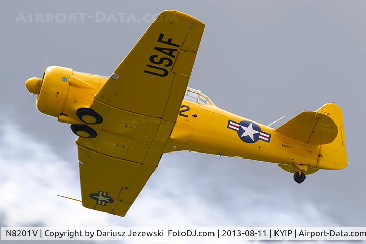 N8201V, North American T-6G Texan C/N 168-472, North American T-6G Texan  C/N 168472, N8201V
