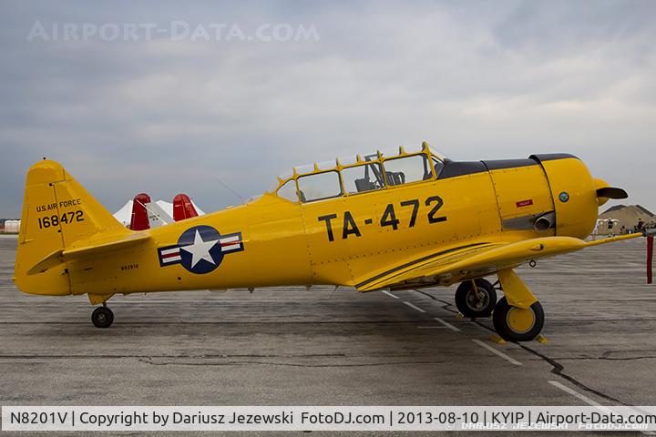 N8201V, North American T-6G Texan C/N 168-472, North American T-6G Texan  C/N 168472, N8201V