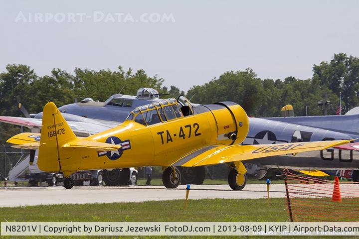 N8201V, North American T-6G Texan C/N 168-472, North American T-6G Texan  C/N 168472, N8201V