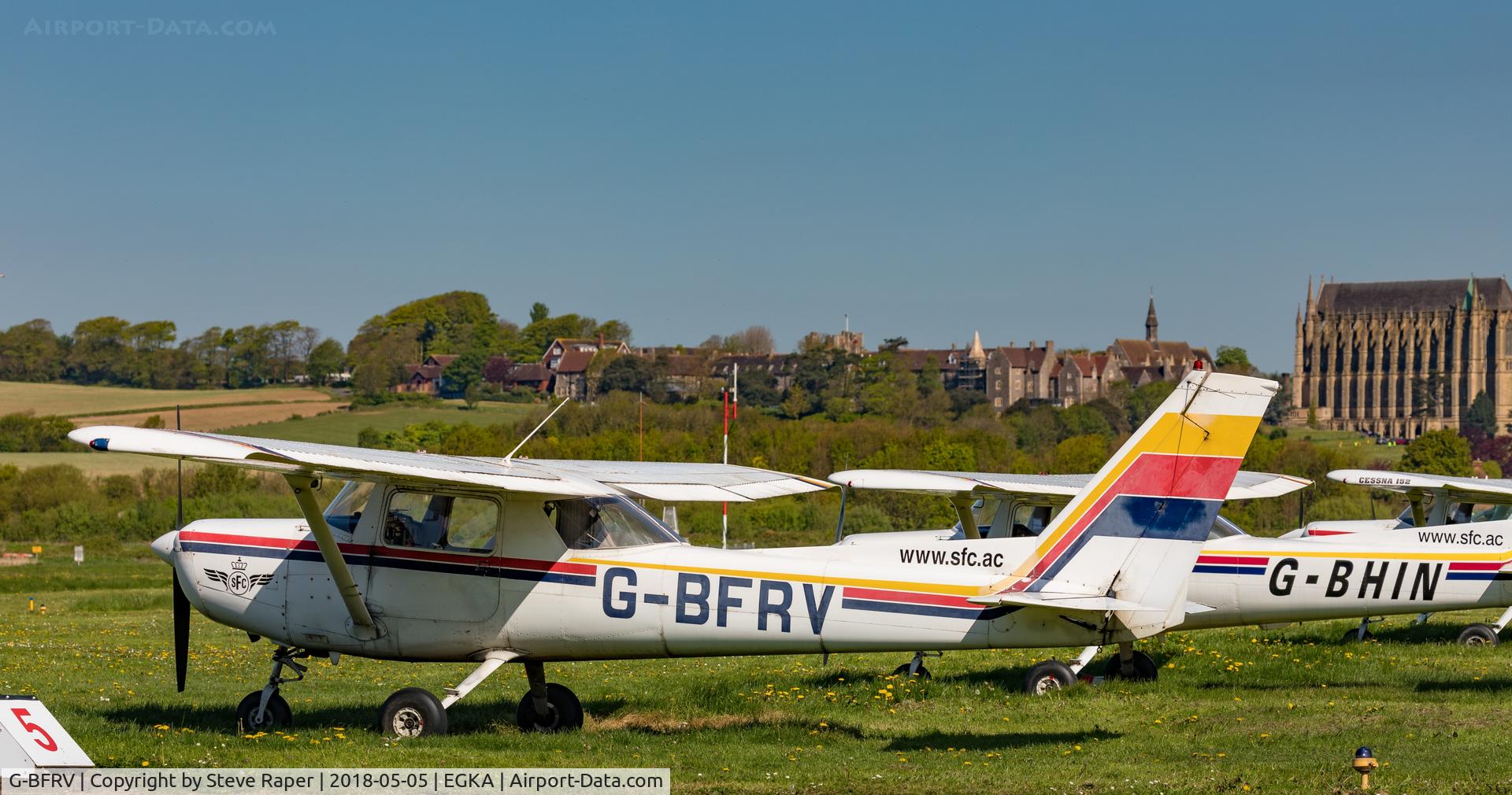 G-BFRV, 1978 Reims FA152 Aerobat C/N 0345, Shoreham Flying Club