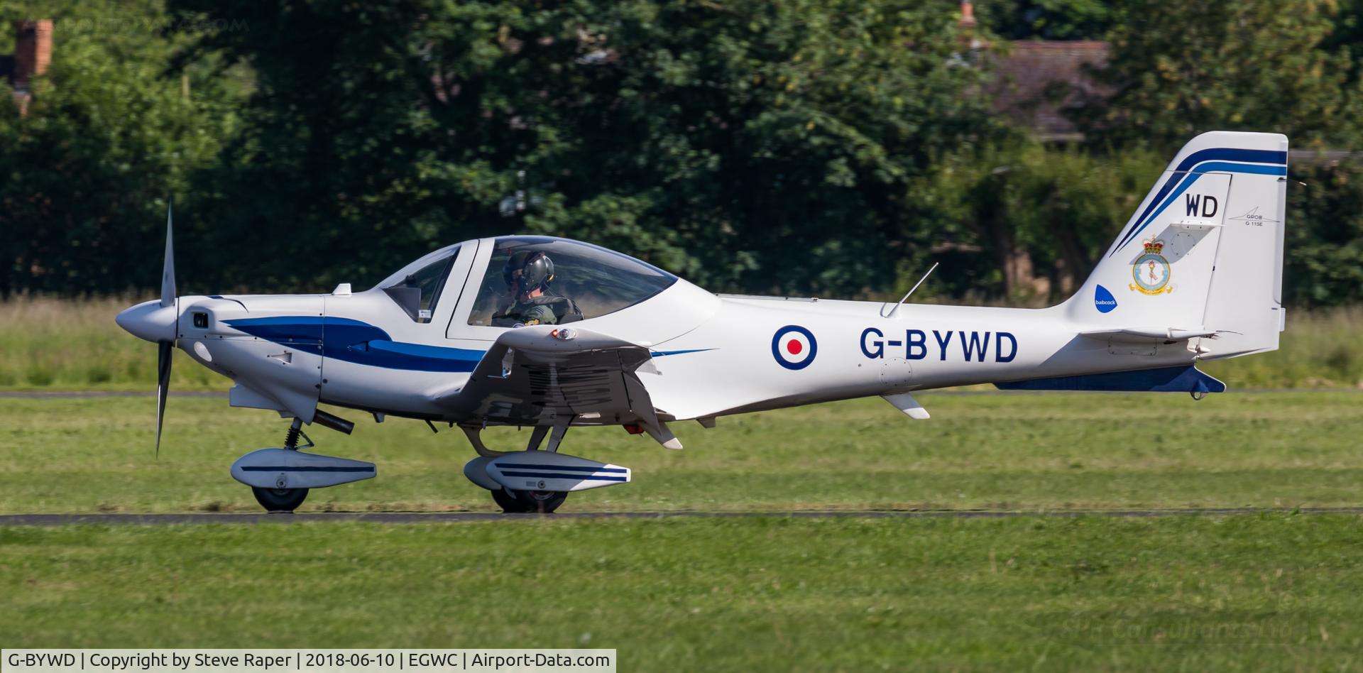 G-BYWD, 2000 Grob G-115E Tutor T1 C/N 82139/E, Cosford airshow