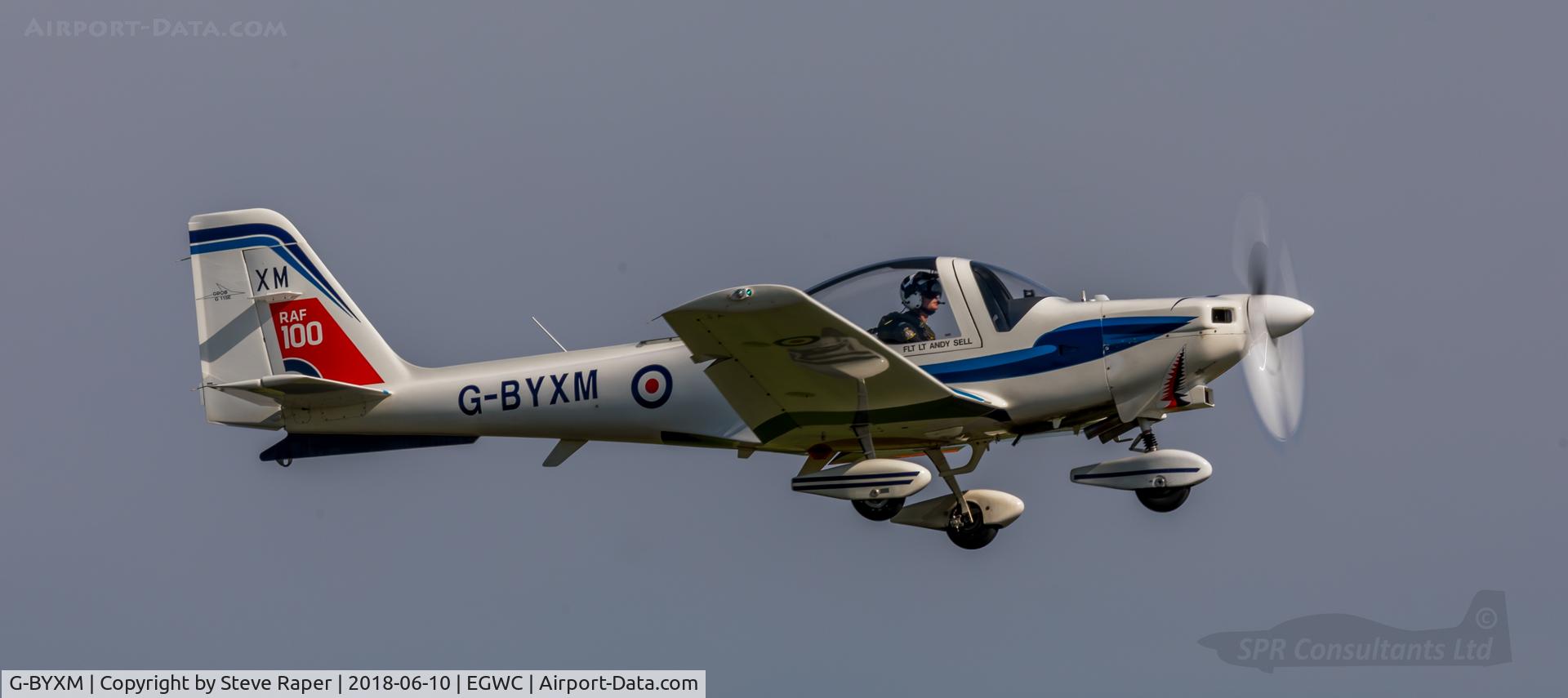 G-BYXM, 2001 Grob G-115E Tutor T1 C/N 82173/E, Cosford airshow