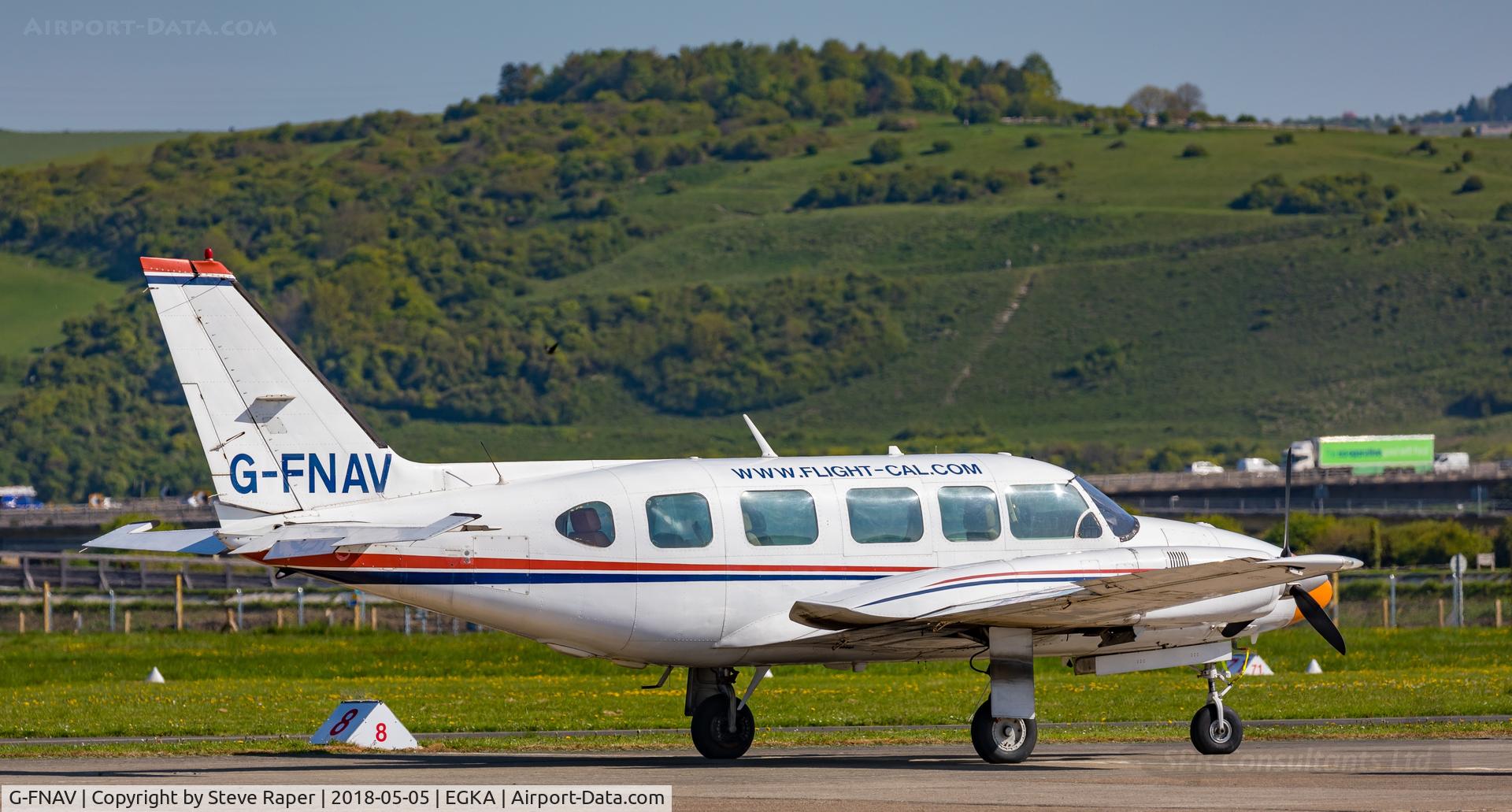 G-FNAV, 1977 Piper PA-31-350 Chieftain C/N 31-7752187, Shoreham