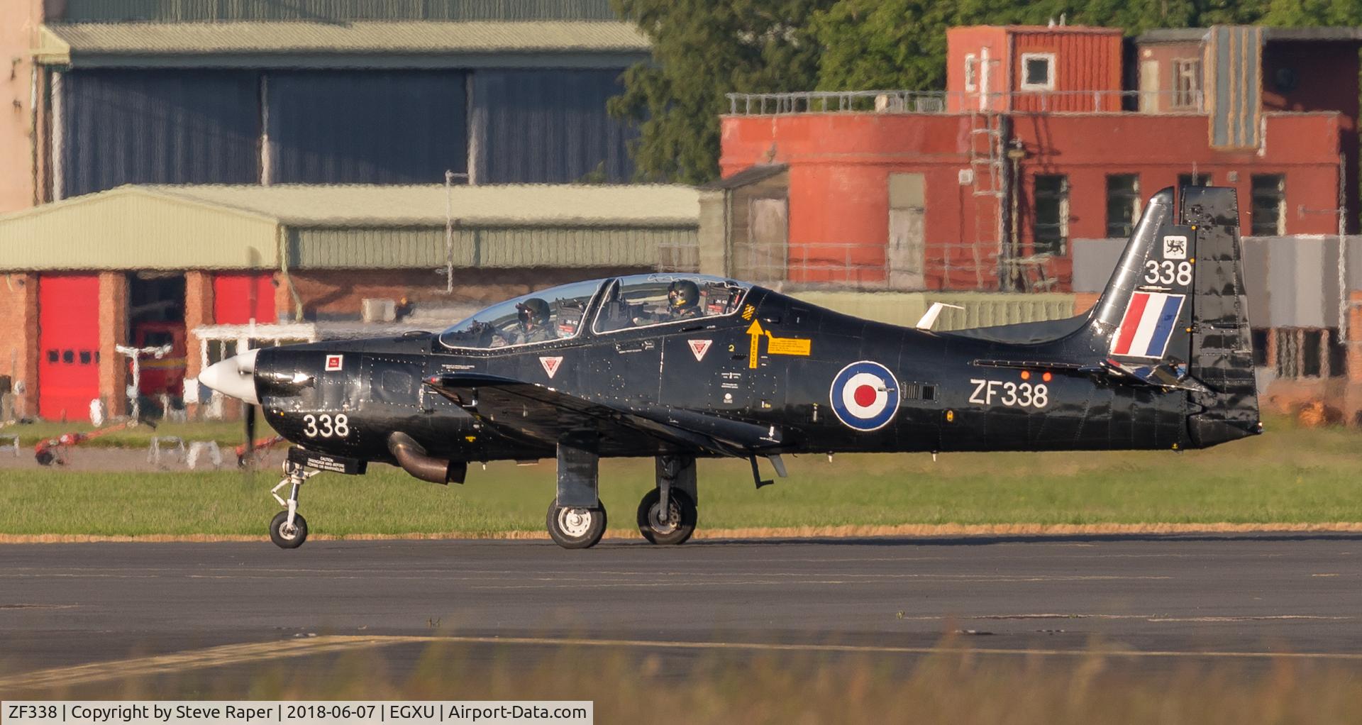 ZF338, 1991 Short S-312 Tucano T1 C/N S102/T73, WHIZZO at Linton