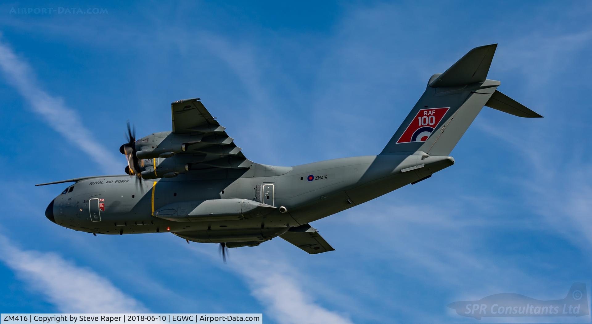 ZM416, 2017 Airbus A400M Atlas C.1 C/N 058, Cosford Airshow