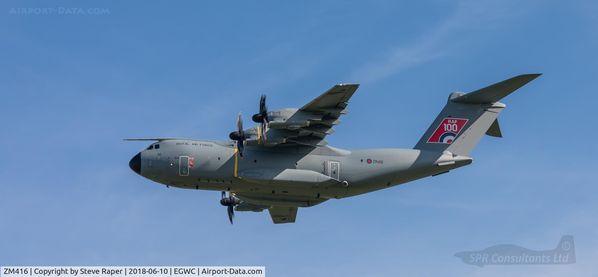 ZM416, 2017 Airbus A400M Atlas C.1 C/N 058, Cosford Airshow
