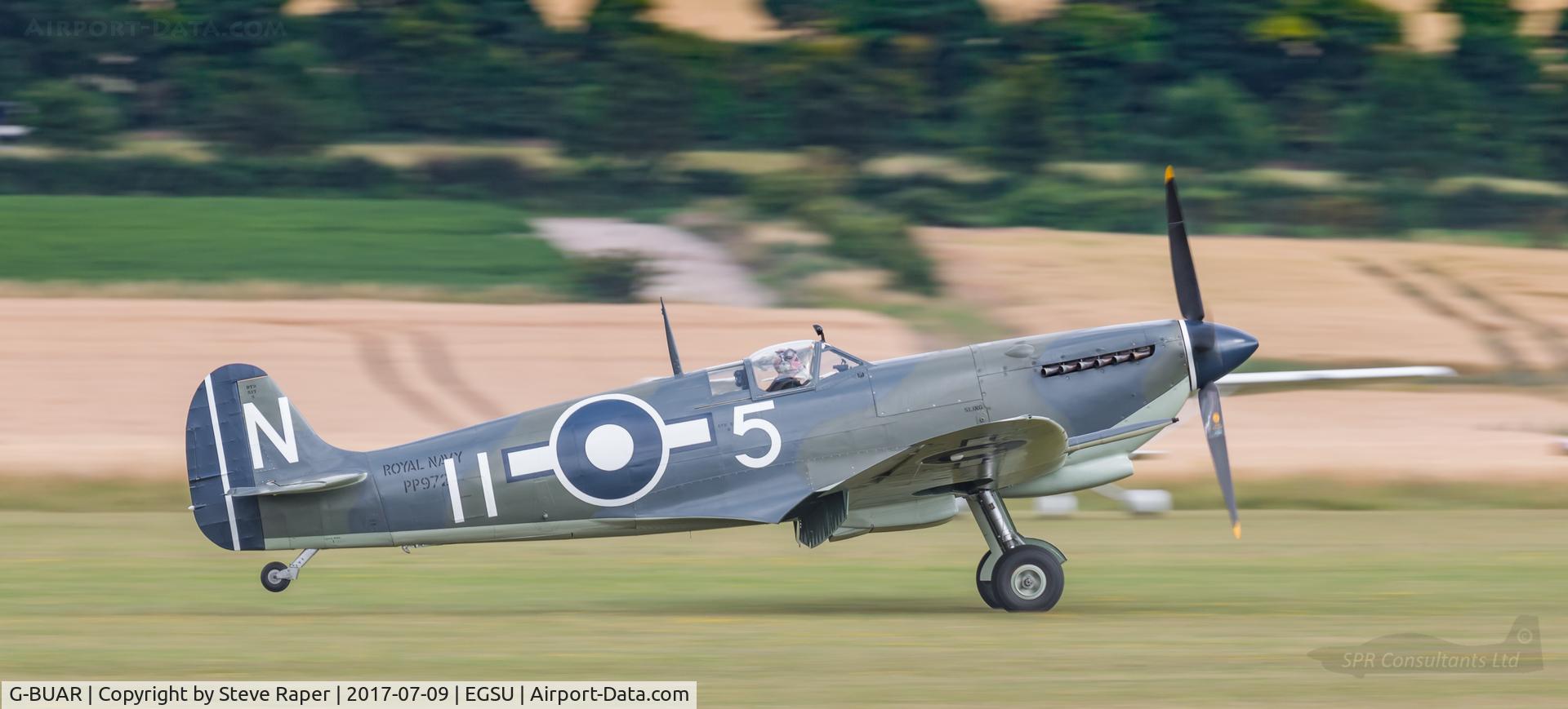 G-BUAR, 1944 Supermarine 358 Seafire LF.III C/N AIR/2605/C23(C), Flying Legends