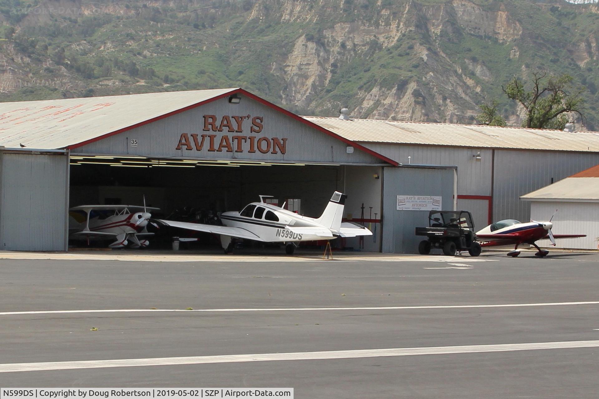 N599DS, 1967 Beech E33A Bonanza C/N CE-182, 1967 Beech E33A BONANZA, Continental IO-520 285 hp, at Ray's Aviation
