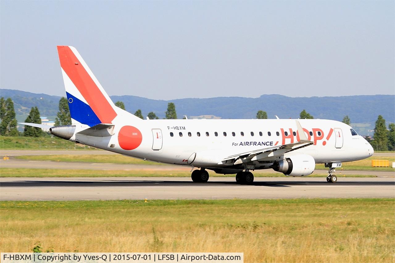 F-HBXM, 2003 Embraer 170LR (ERJ-170-100LR) C/N 17000010, Embraer ERJ-170LR, Take off run rwy 15, Bâle-Mulhouse-Fribourg airport (LFSB-BSL)
