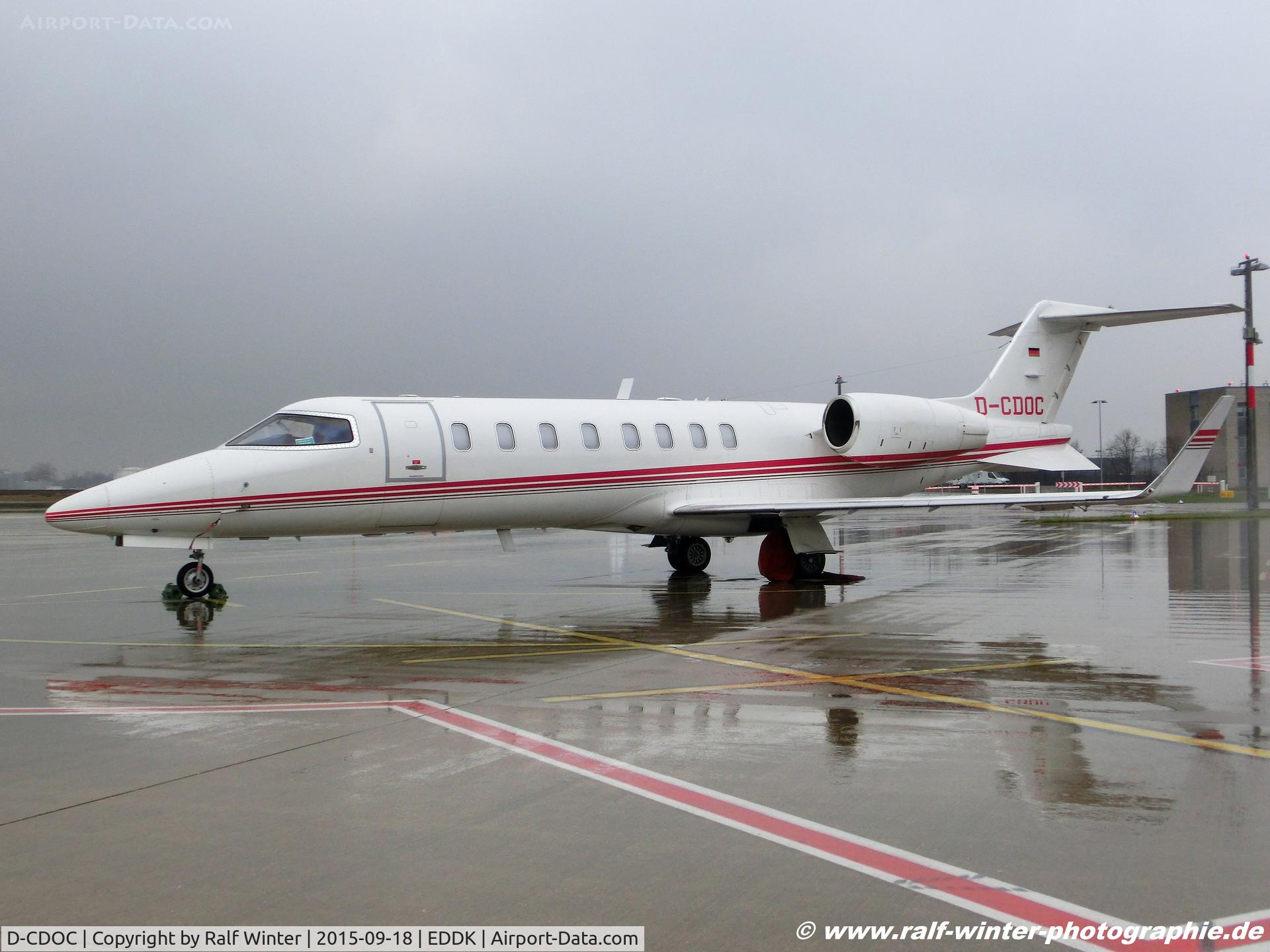 D-CDOC, 1998 Learjet 45 C/N 45-018, Learjet 45 - JCL Jetcall - 45-018 - DCDOC - 18.09.2015 - CGN