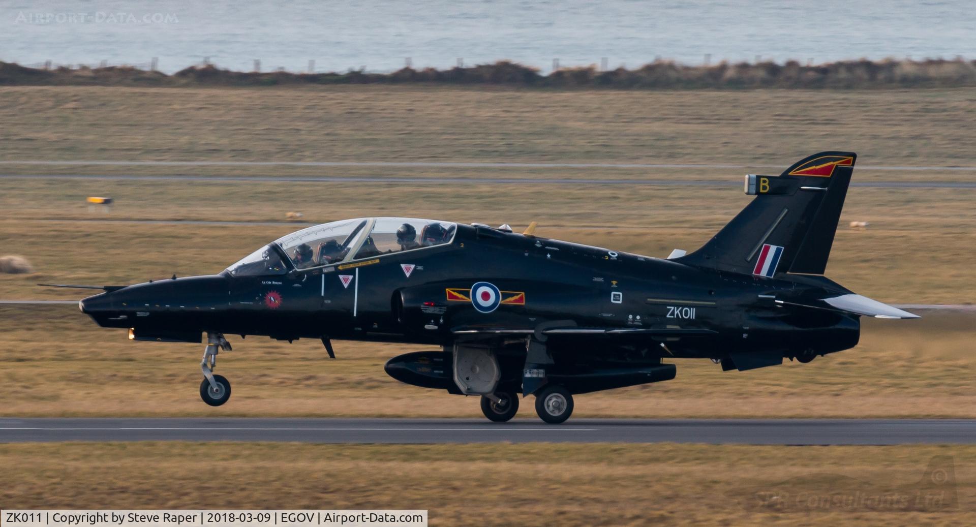 ZK011, 2006 British Aerospace Hawk T2 C/N RT002/1240, RAF VALLEY
