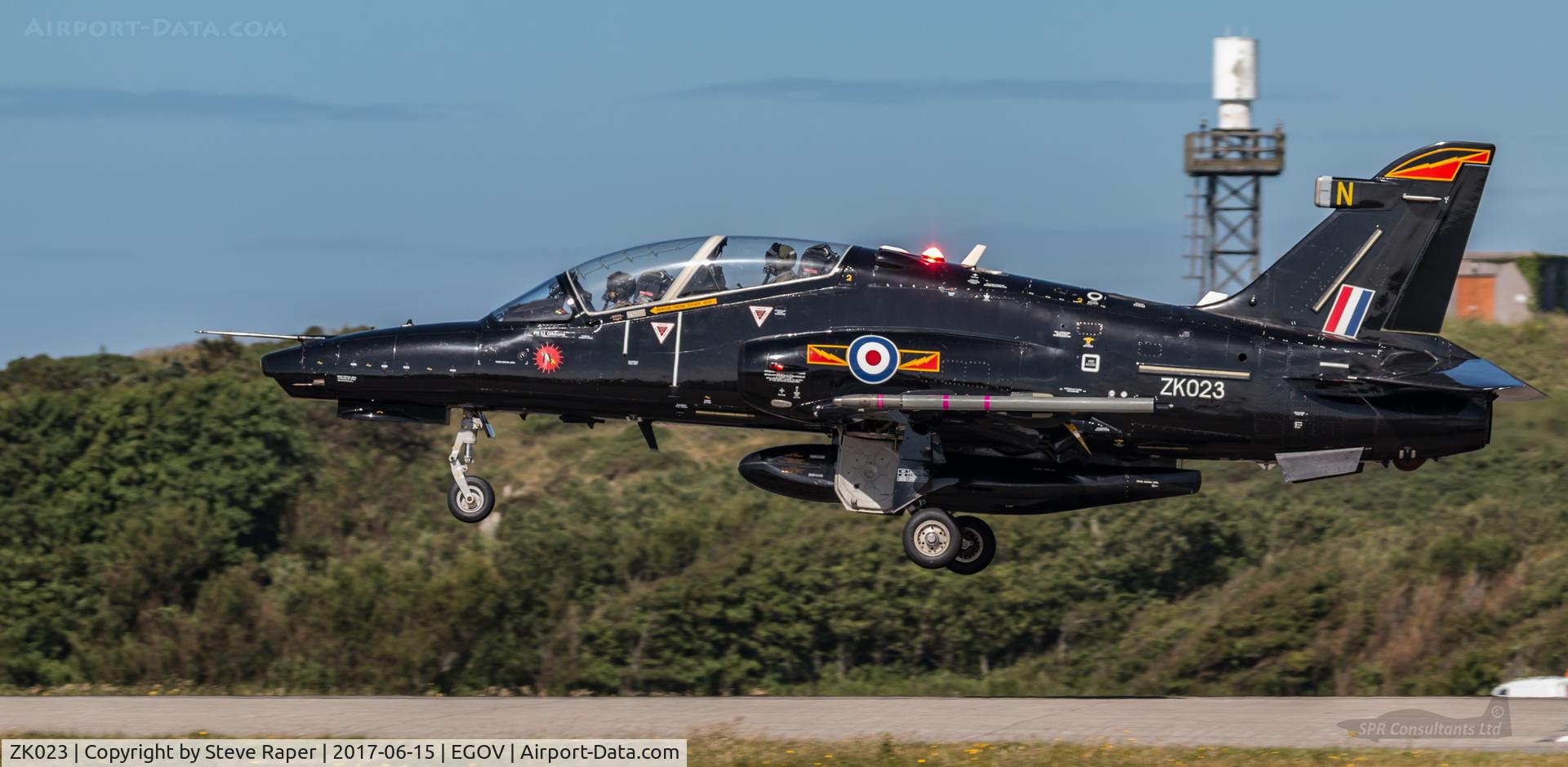 ZK023, 2009 British Aerospace Hawk T2 C/N RT014/1252, RAF VALLEY