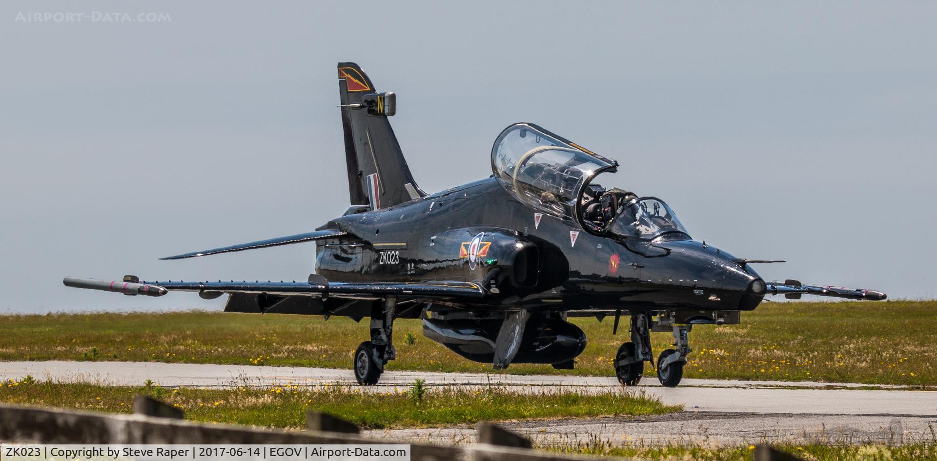 ZK023, 2009 British Aerospace Hawk T2 C/N RT014/1252, RAF VALLEY