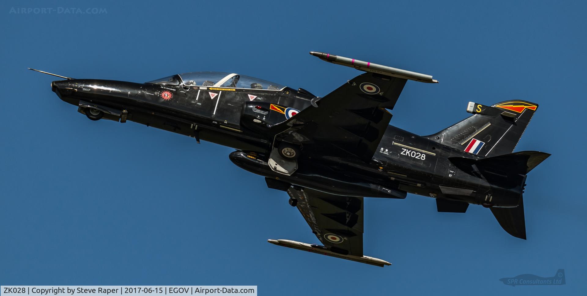 ZK028, 2009 British Aerospace Hawk T2 C/N RT019/1257, RAF VALLEY
