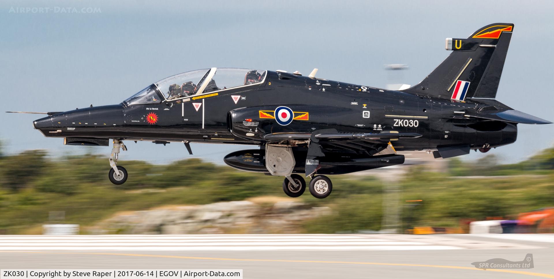 ZK030, 2010 British Aerospace Hawk T2 C/N RT021/1259, RAF VALLEY