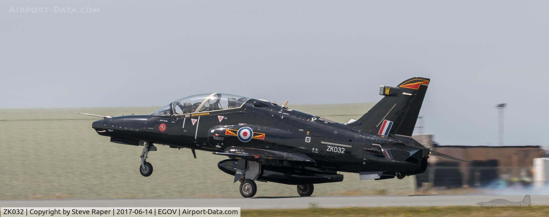 ZK032, 2009 British Aerospace Hawk T2 C/N RT023/1261, RAF VALLEY