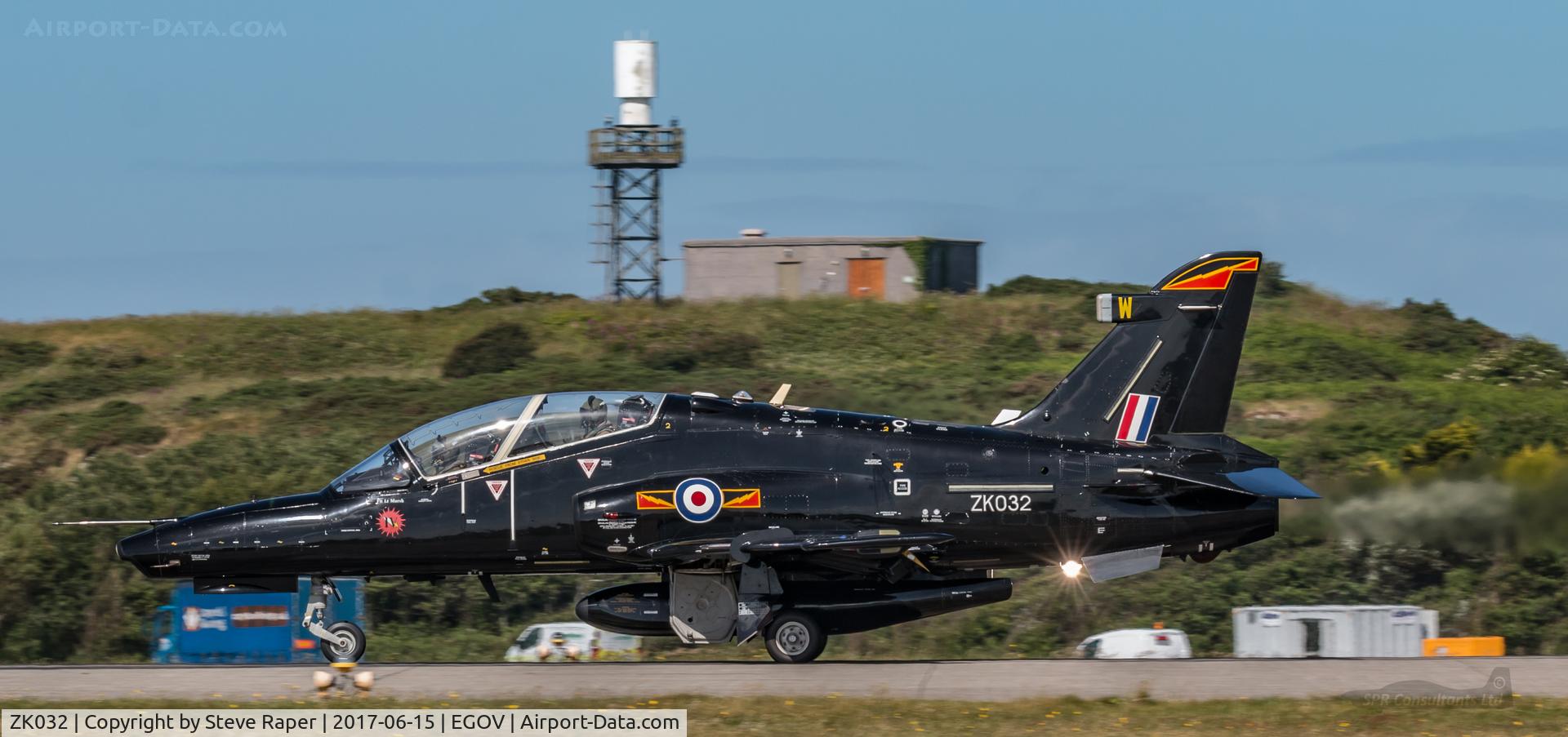 ZK032, 2009 British Aerospace Hawk T2 C/N RT023/1261, RAF VALLEY