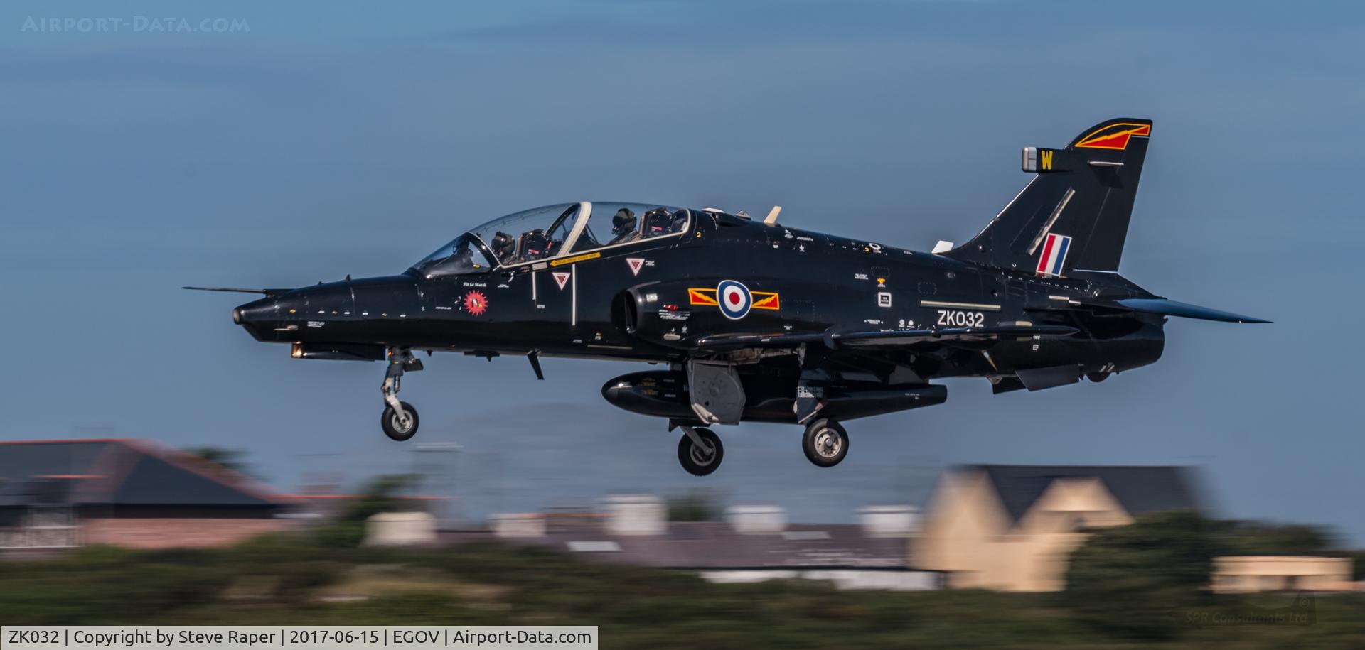 ZK032, 2009 British Aerospace Hawk T2 C/N RT023/1261, RAF VALLEY
