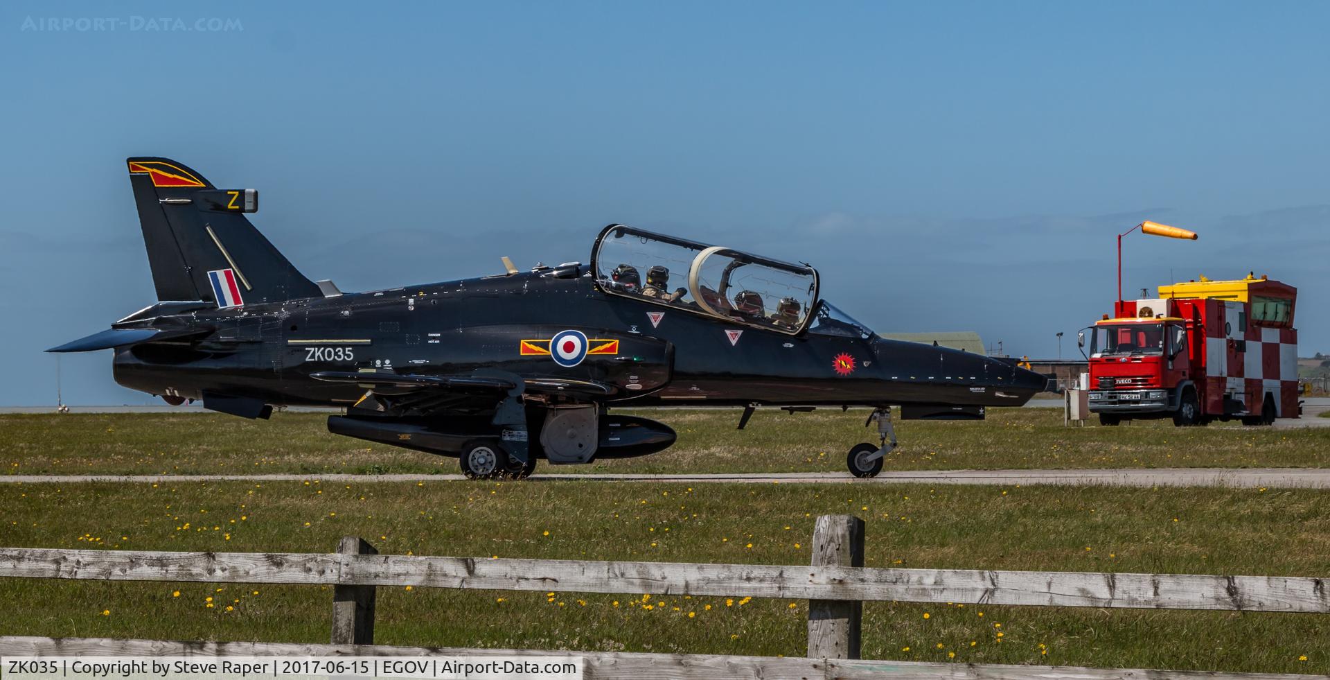 ZK035, 2010 British Aerospace Hawk T2 C/N RT026/1264, RAF VALLEY