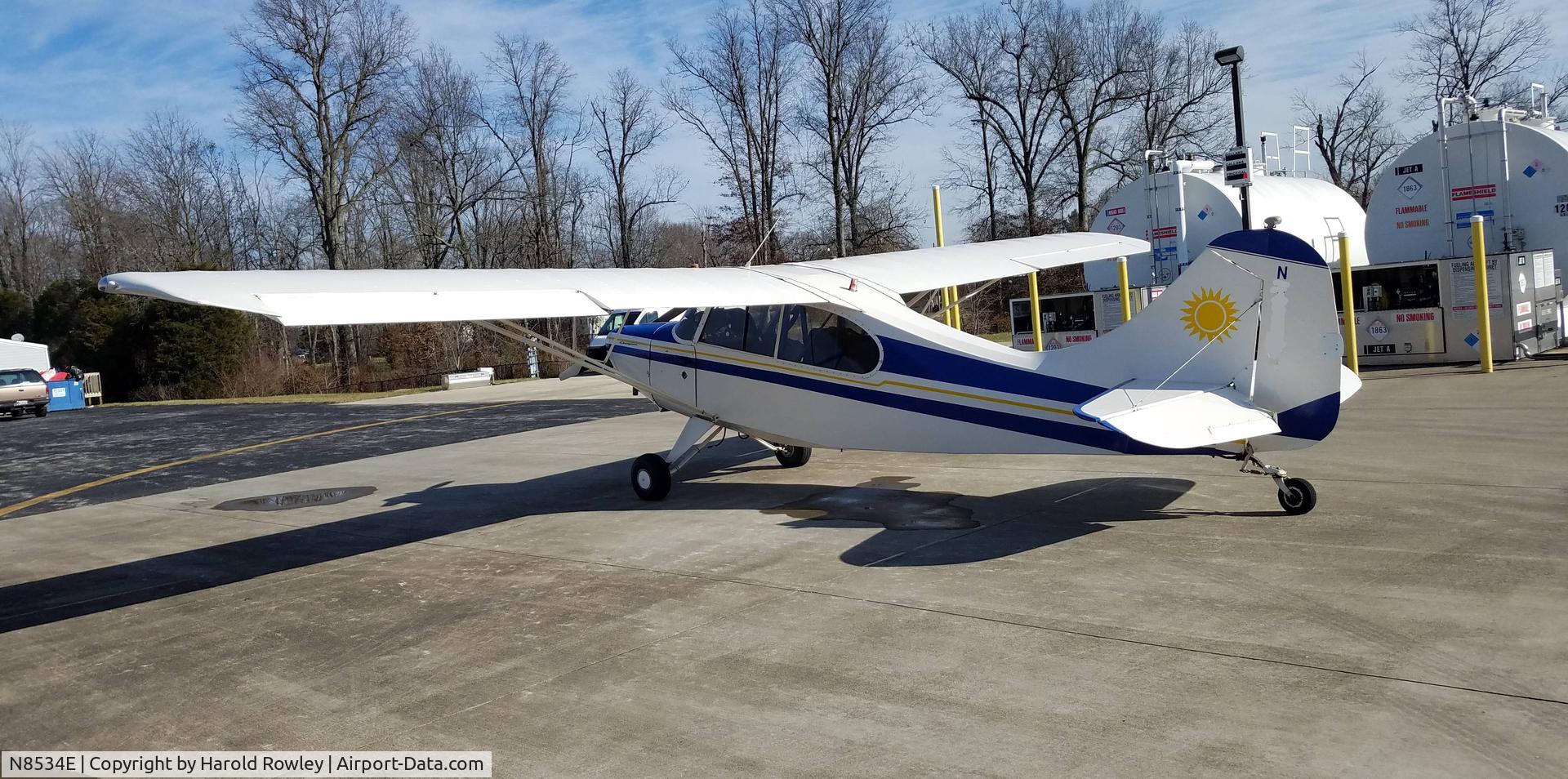 N8534E, 1959 Champion 7FC C/N 7FC-340, Plane now lives at KDYA