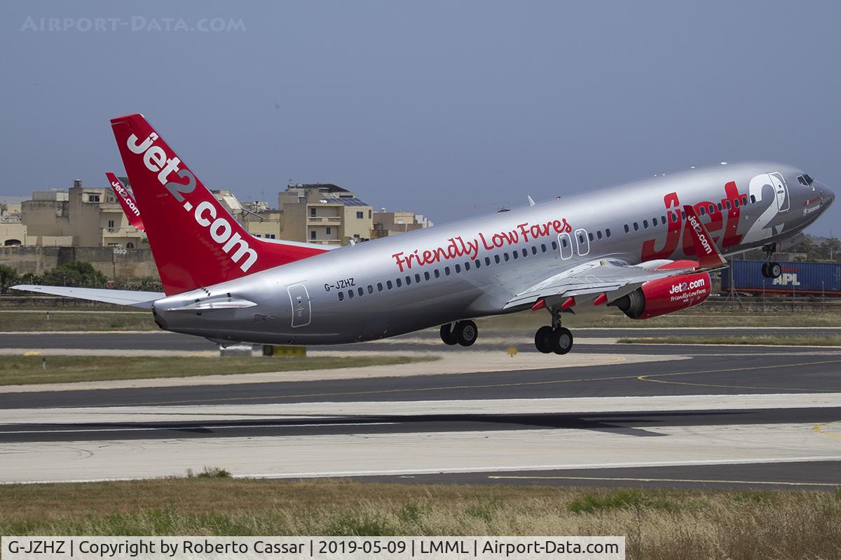 G-JZHZ, 2017 Boeing 737-8MG C/N 63156, Runway 13
