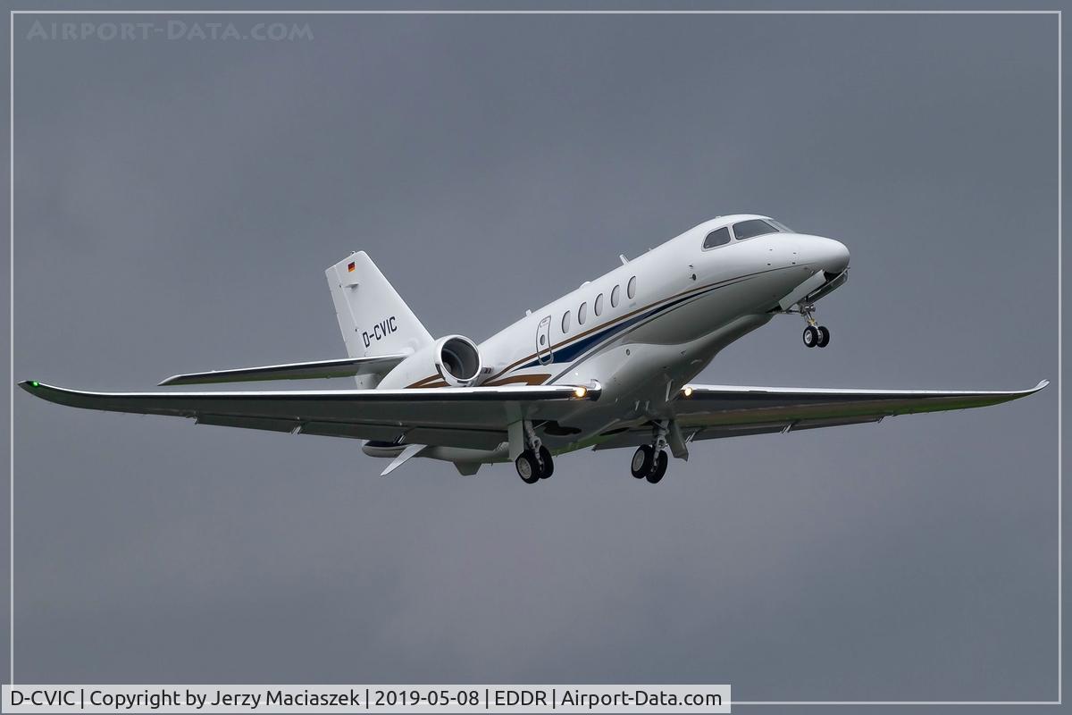 D-CVIC, 2019 Cessna 680 Citation Latitude C/N 680A-0188, Cessna 680 Citation Sovereign
