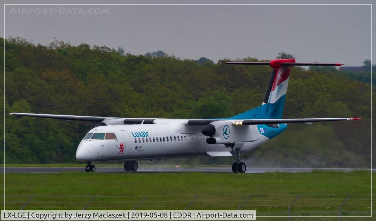 LX-LGE, 2009 De Havilland Canada DHC-8-402Q Dash 8 C/N 4284, De Havilland Canada DHC-8-402Q,