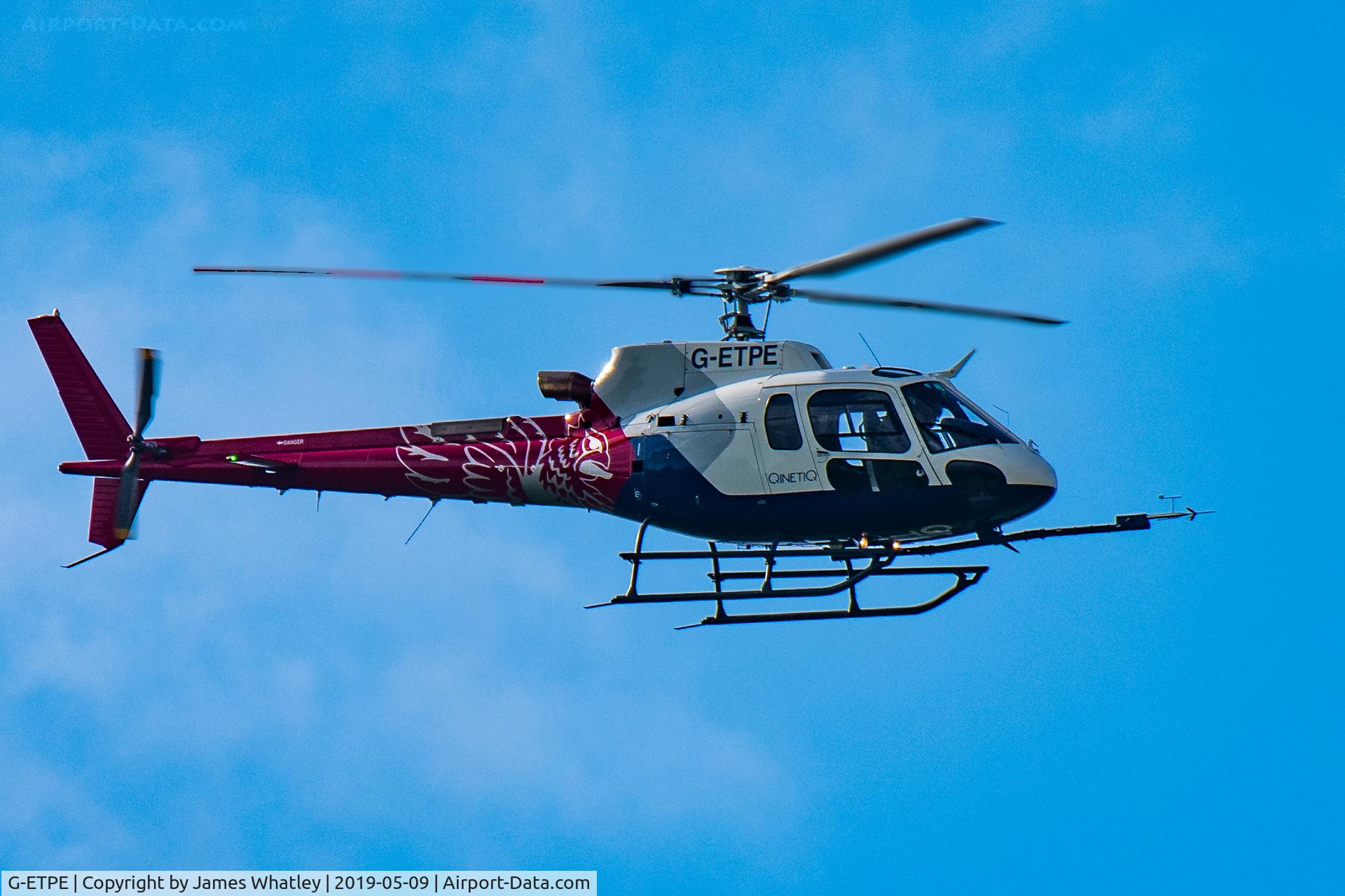 G-ETPE, 2017 Airbus Helicopters AS-350B-3 Ecureuil C/N 8462, Returning to ETPS Boscombe Down at the end of the day.