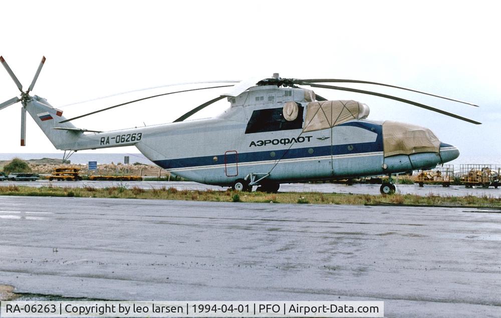 RA-06263, 1992 MIL Mi-26T Halo C/N 34001212489, Paphos Cyprus 1.4.1994