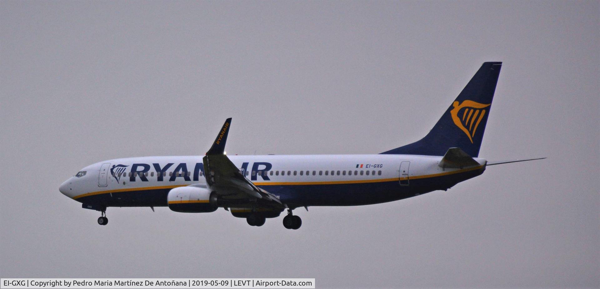 EI-GXG, 2018 Boeing 737-800 C/N 44853, Foronda - Vitoria-Gasteiz - Euskadi - España