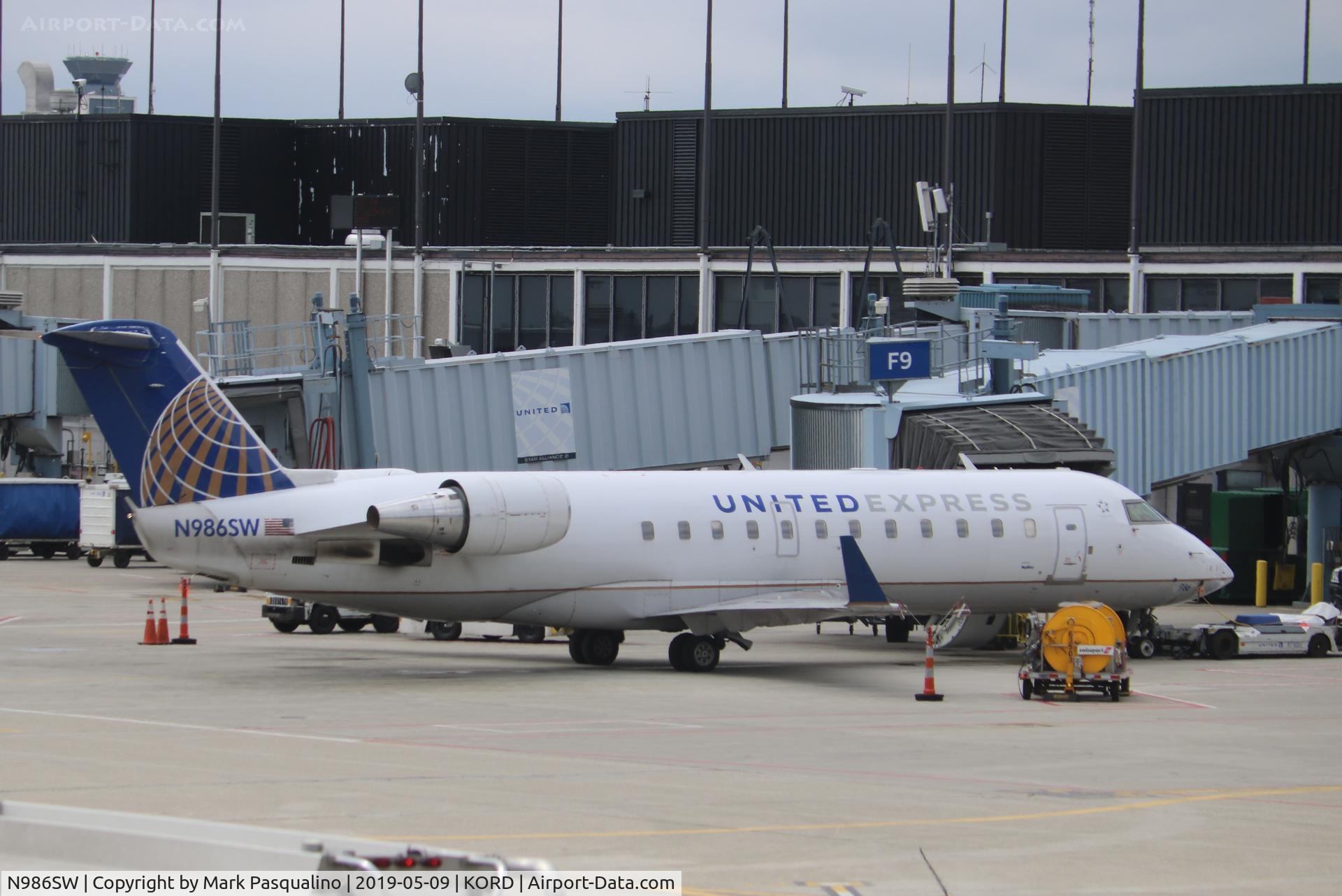 N986SW, 2004 Bombardier CRJ-200ER (CL-600-2B19) C/N 7967, CL-600-2B19
