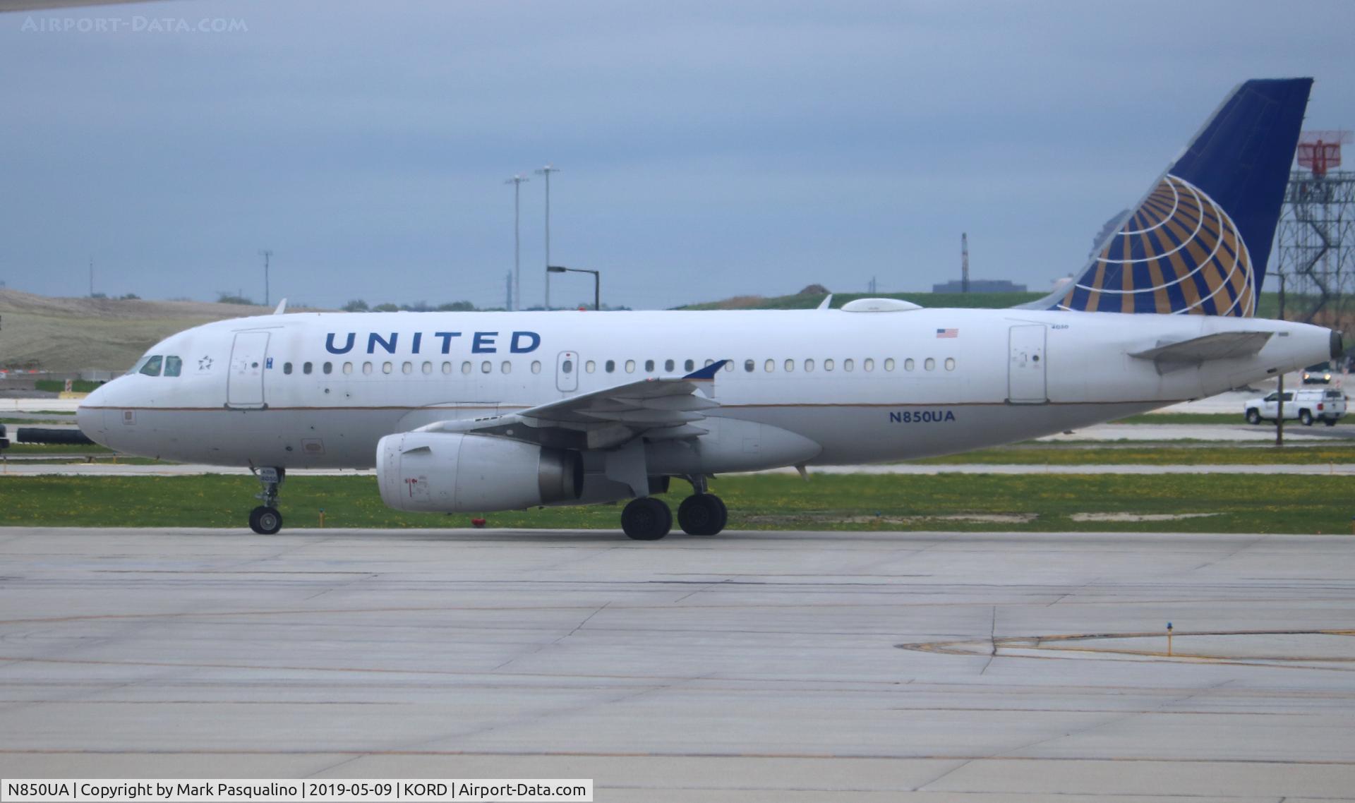 N850UA, 2002 Airbus A319-131 C/N 1653, Airbus A319-131